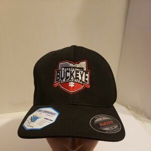 BUCKEYE LEAGUE  FLEX FIT CAP S/M SPORT TEK PRO PERFORMANCE junior